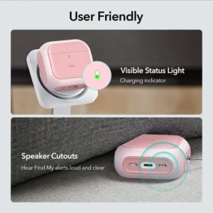 Kup ESR Orbit Halolock Magsafe Apple AirPods 4 Rosa - ESR863 - {ean13} - Sklep Home Screen