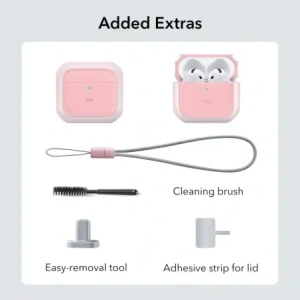 Kup ESR Orbit Halolock Magsafe Apple AirPods 4 Rosa - ESR863 - {ean13} - Sklep Home Screen