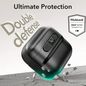 Kup ESR Pulse Halolock Magsafe Apple AirPods 4 Schwarz - ESR864 - {ean13} - Sklep Home Screen