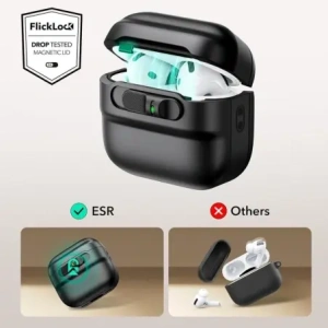 Kup ESR Pulse Halolock Magsafe Apple AirPods 4 Schwarz - ESR864 - {ean13} - Sklep Home Screen