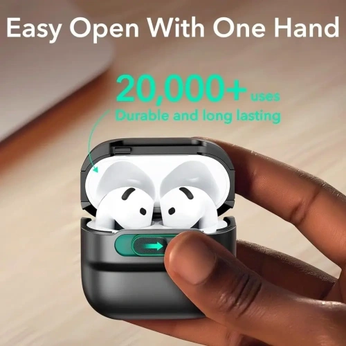 Kup Etui ESR Pulse Halolock Magsafe Apple AirPods 4 Black - ESR864 - {ean13} - Sklep Home Screen