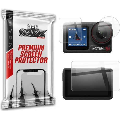 Kup Folia ceramiczna GrizzGlass CeramicFilm do DJI Osmo Action 5 Pro - GRZ11964 - {ean13} - Sklep Home Screen
