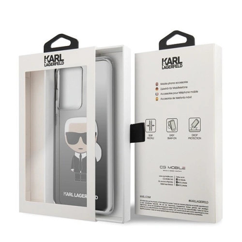 Kup Karl Lagerfeld KLHCS69TRDFKBK S20 Ultra G988 czarny/black Karl Ikonik - KLD248BLK - {ean13} - Sklep Home Screen