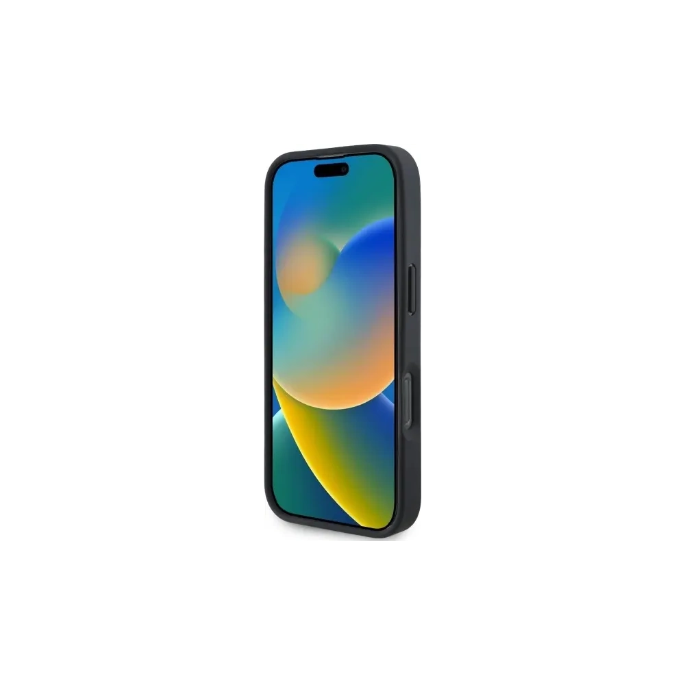 Etui BMW BMHCP16X23RCGPK Apple iPhone 16 Pro Max hardcase Sign Leather Crossing Lines Pattern czarny/black