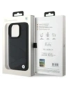 Kup BMW BMHCP16X23RCGPK Apple iPhone 16 Pro Max Hartschale Sign Leder Überkreuzte Linien Muster schwarz - BMW692 - {ean13} - Sklep Home Screen