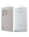 Buy Guess GUHCP16MSMBSLP Apple iPhone 16 Plus hardcase Silicone Script Metal Logo & Frame pink - GUE4101 - {ean13} - Home Screen Store Europe