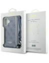 Kup Guess GUHCP16SHC4SEB Apple iPhone 16 Hartschalen Crossbody Cord 4G Druck blau - GUE4102 - {ean13} - Sklep Home Screen
