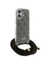 Kup Guess GUHCP16SHC4SEW Apple iPhone 16 keménytok Crossbody Kábel 4G Nyomtatás barna - GUE4103 - {ean13} - Sklep Home Screen
