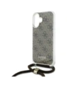 Kup Etui Guess GUHCP16SHC4SEW Apple iPhone 16 hardcase Crossbody Cord 4G Print brązowy/brown - GUE4103 - {ean13} - Sklep Home Screen