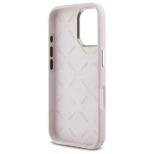 Kup Etui Guess GUHCP16SM4DGPP Apple iPhone 16 hardcase silikonové logo strass 4G jasně růžové/pink - GUE4105 - {ean13} - Sklep Home Screen