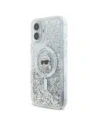 Buy Karl Lagerfeld KLHMP16MLGKISGH Apple iPhone 16 Plus hardcase Liquid Glitter Karl Head Magsafe transparent - KLD21803 - {ean13} - Home Screen Store Europe