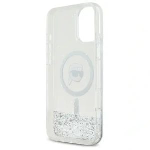 Kup Karl Lagerfeld KLHMP16MLGKISGH Apple iPhone 16 Plus Hartschale Liquid Glitter Karl Head Magsafe transparent - KLD21803 - {ean13} - Sklep Home Screen
