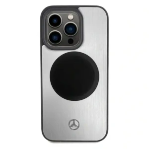 Kup Mercedes MEHMP15X23ACMS Apple iPhone 15 Pro Max Hardcase Leder&Alu MagSafe silber - MRS231 - {ean13} - Sklep Home Screen