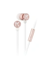 Karl Lagerfeld căști KLEPWIRG roz-aurie/rosegold 3,5mm