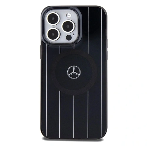 Kup Mercedes MEHMP15X23HRSK Apple iPhone 15 Pro Max Hardcase Doppelschicht Kreuzlinien MagSafe schwarz - MRS232 - {ean13} - Sklep Home Screen