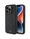 Kup Mercedes MEHMP15X23RCMK Apple iPhone 15 Pro Max Hartschale Glattes Leder MagSafe schwarz - MRS233 - {ean13} - Sklep Home Screen