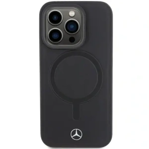 Kup Mercedes MEHMP15X23RCMK Apple iPhone 15 Pro Max husă din piele netedă MagSafe neagră - MRS233 - {ean13} - Sklep Home Screen