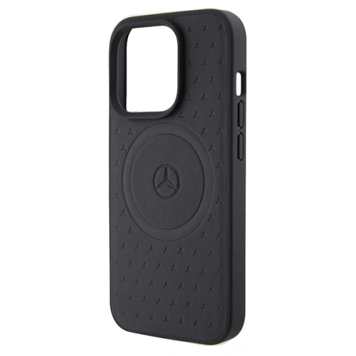 Kup Etui Mercedes MEHMP15X23RGSK Apple iPhone 15 Pro Max tvrdý kryt Star Pattern Leather MagSafe černý/black - MRS235 - {ean13} - Sklep Home Screen