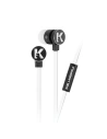 Karl Lagerfeld sluchátka KLEPWIWH bílo-černá/white&black 3,5mm