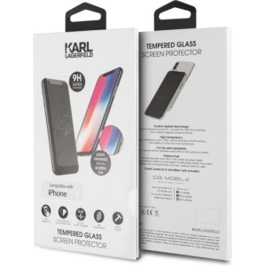 Karl Lagerfeld Tempered Glass iPhone Xs Max KLTGMI65TR Silohouette Magic Logo
