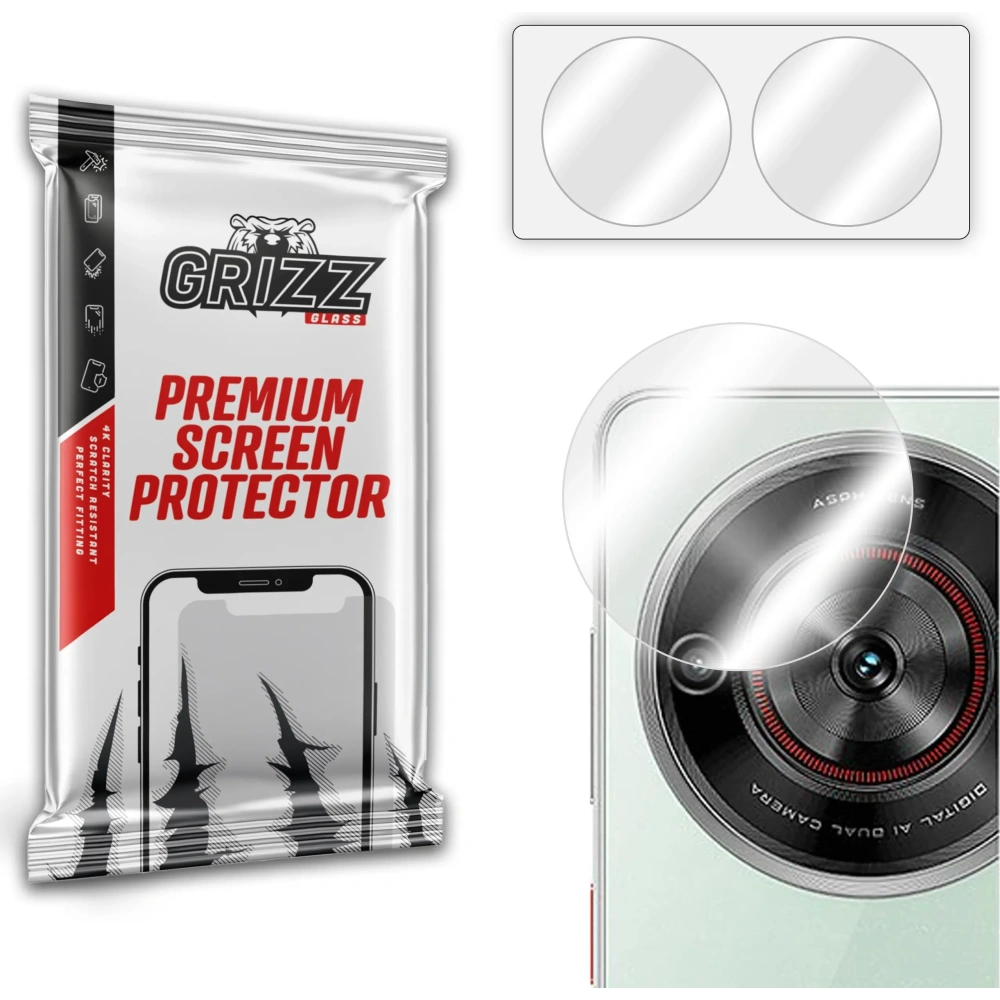 Szkło na aparat GrizzGlass HybridGlass Camera do ZTE Blade A75 5G