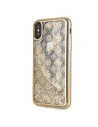 Kup Etui Guess GUHCPXPEOLGGO Apple iPhone X/XS zlatý/gold tvrdý kryt 4G Peony Liquid Glitter - GUE334GLD - {ean13} - Sklep Home Screen