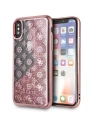 Kup Etui Guess GUHCPXPEOLGPI Apple iPhone X/XS růžový/pink hard case 4G Peony Liquid Glitter - GUE335PNK - {ean13} - Sklep Home Screen