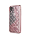 Kup Etui Guess GUHCPXPEOLGPI Apple iPhone X/XS růžový/pink hard case 4G Peony Liquid Glitter - GUE335PNK - {ean13} - Sklep Home Screen