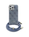 Kup Etui Guess GUHCP16XHC4SEB Apple iPhone 16 Pro Max hardcase Crossbody Cord 4G Print modrý/blue - GUE4107 - {ean13} - Sklep Home Screen