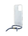 Kup Guess GUHCP16XHC4SEB Apple iPhone 16 Pro Max Hartschale Crossbody Cord 4G Druck blau - GUE4107 - {ean13} - Sklep Home Screen