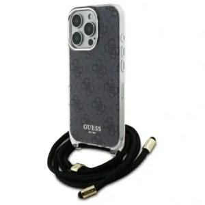 Kup Etui Guess GUHCP16XHC4SEK Apple iPhone 16 Pro Max hardcase Crossbody Cord 4G Print černý/black - GUE4108 - {ean13} - Sklep Home Screen