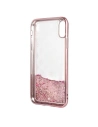 Kup Etui Guess GUHCPXPEOLGPI Apple iPhone X/XS růžový/pink hard case 4G Peony Liquid Glitter - GUE335PNK - {ean13} - Sklep Home Screen