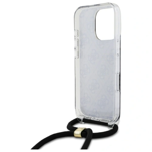 Kup Guess GUHCP16XHC4SEK Apple iPhone 16 Pro Max Hardcase Crossbody Cord 4G Print schwarz - GUE4108 - {ean13} - Sklep Home Screen