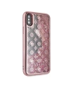 Kup Etui Guess GUHCPXPEOLGPI Apple iPhone X/XS růžový/pink hard case 4G Peony Liquid Glitter - GUE335PNK - {ean13} - Sklep Home Screen