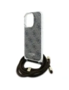 Kup Guess GUHCP16XHC4SEW Apple iPhone 16 Pro Max keménytok Crossbody Kábel 4G Mintás barna - GUE4110 - {ean13} - Sklep Home Screen