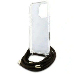 Kup Guess GUHCP16XHC4SEW Apple iPhone 16 Pro Max keménytok Crossbody Kábel 4G Mintás barna - GUE4110 - {ean13} - Sklep Home Screen
