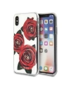 Kup Etui Guess GUHCPXROSTR Apple iPhone X transparent hard case Flower Desire red rose - GUE336CL - {ean13} - Sklep Home Screen