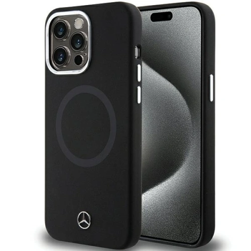 Kup Mercedes MEHMP15X23SCMK Apple iPhone 15 Pro Max Hardcase Silikon Bicolor MagSafe schwarz - MRS238 - {ean13} - Sklep Home Screen