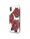 Kup Etui Guess GUHCPXROSTR Apple iPhone X transparent hard case Flower Desire red rose - GUE336CL - {ean13} - Sklep Home Screen