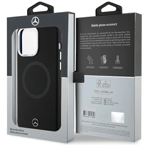 Kup Etui Mercedes MEHMP15X23SCMK Apple iPhone 15 Pro Max hardcase Silicone Bicolor MagSafe černý/black - MRS238 - {ean13} - Sklep Home Screen