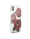 Kup Etui Guess GUHCPXROSTR Apple iPhone X transparent hard case Flower Desire red rose - GUE336CL - {ean13} - Sklep Home Screen