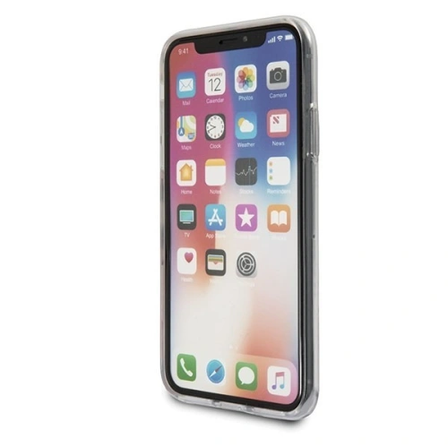 Kup Etui Guess GUHCPXROSTR Apple iPhone X transparent hard case Flower Desire red rose - GUE336CL - {ean13} - Sklep Home Screen