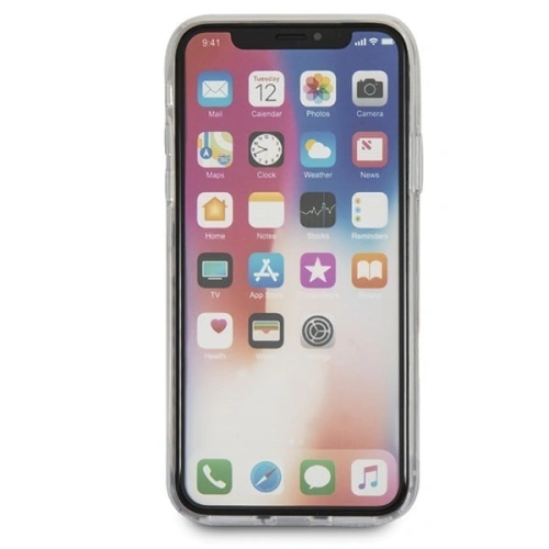 Kup Etui Guess GUHCPXROSTR Apple iPhone X transparent hard case Flower Desire red rose - GUE336CL - {ean13} - Sklep Home Screen