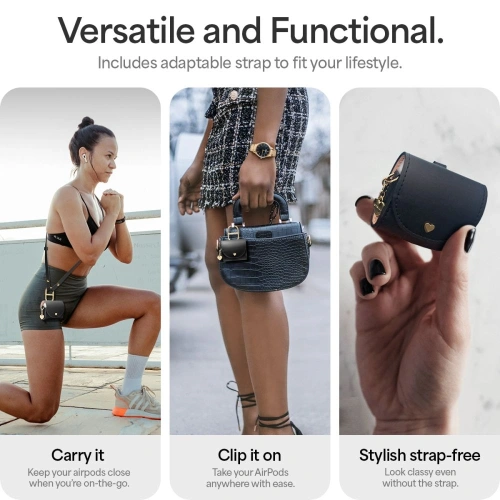 Kup Etui Spigen Cyrill Mini Bag Apple AirPods 4 Černé - SPN16527 - {ean13} - Sklep Home Screen