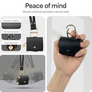 Kup Spigen Cyrill Mini Tasche Apple AirPods 4 Schwarz - SPN16527 - {ean13} - Sklep Home Screen