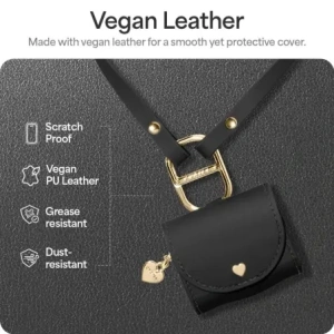 Kup Spigen Cyrill Mini Tasche Apple AirPods 4 Schwarz - SPN16527 - {ean13} - Sklep Home Screen