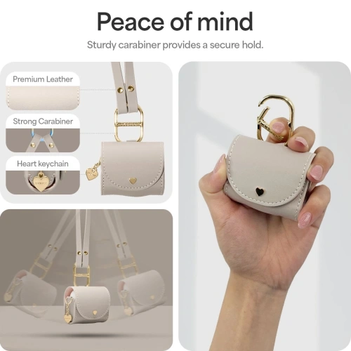 Kup Spigen Cyrill Mini Bag Apple AirPods 4 Bej Închis - SPN16528 - {ean13} - Sklep Home Screen