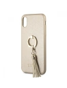 Kup Etui Guess GUHCPXRSSABE Apple iPhone X/XS beige/beżowy hard case Saffiano with ring stand - GUE337BEI - {ean13} - Sklep Home Screen