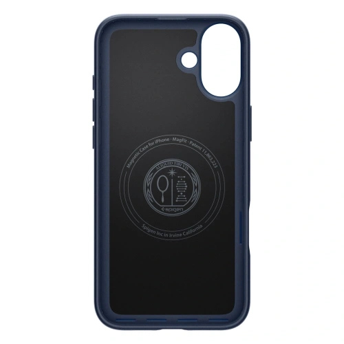 Kup Etui Spigen Thin Fit Mag MagSafe Apple iPhone 16 Navy Blue - SPN16530 - {ean13} - Sklep Home Screen