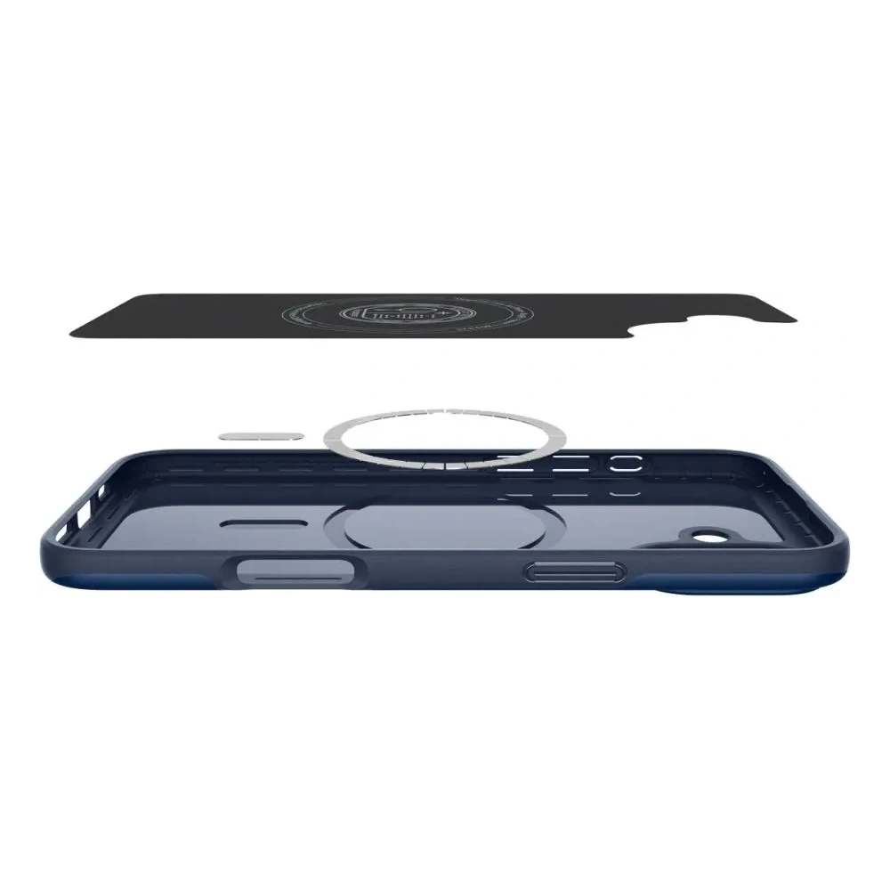 Etui Spigen Thin Fit Mag MagSafe Apple iPhone 16 Navy Blue